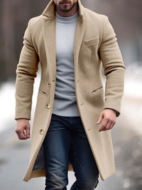 Tristan Coat in Hellebraun