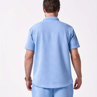 Tropez Two Piece Set in Sky Blue