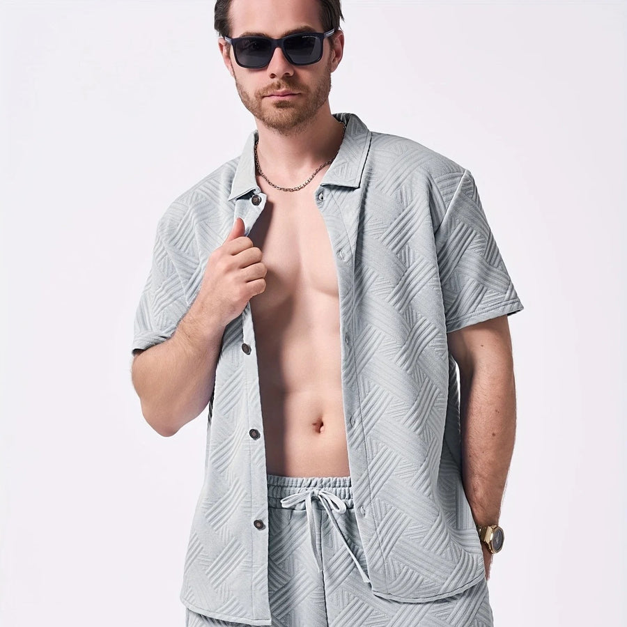 Tropez Two Piece Set in Slate Gray