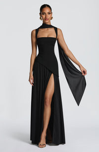Teresa Maxi Dress – Black
