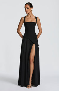 Teresa Maxi Dress – Black