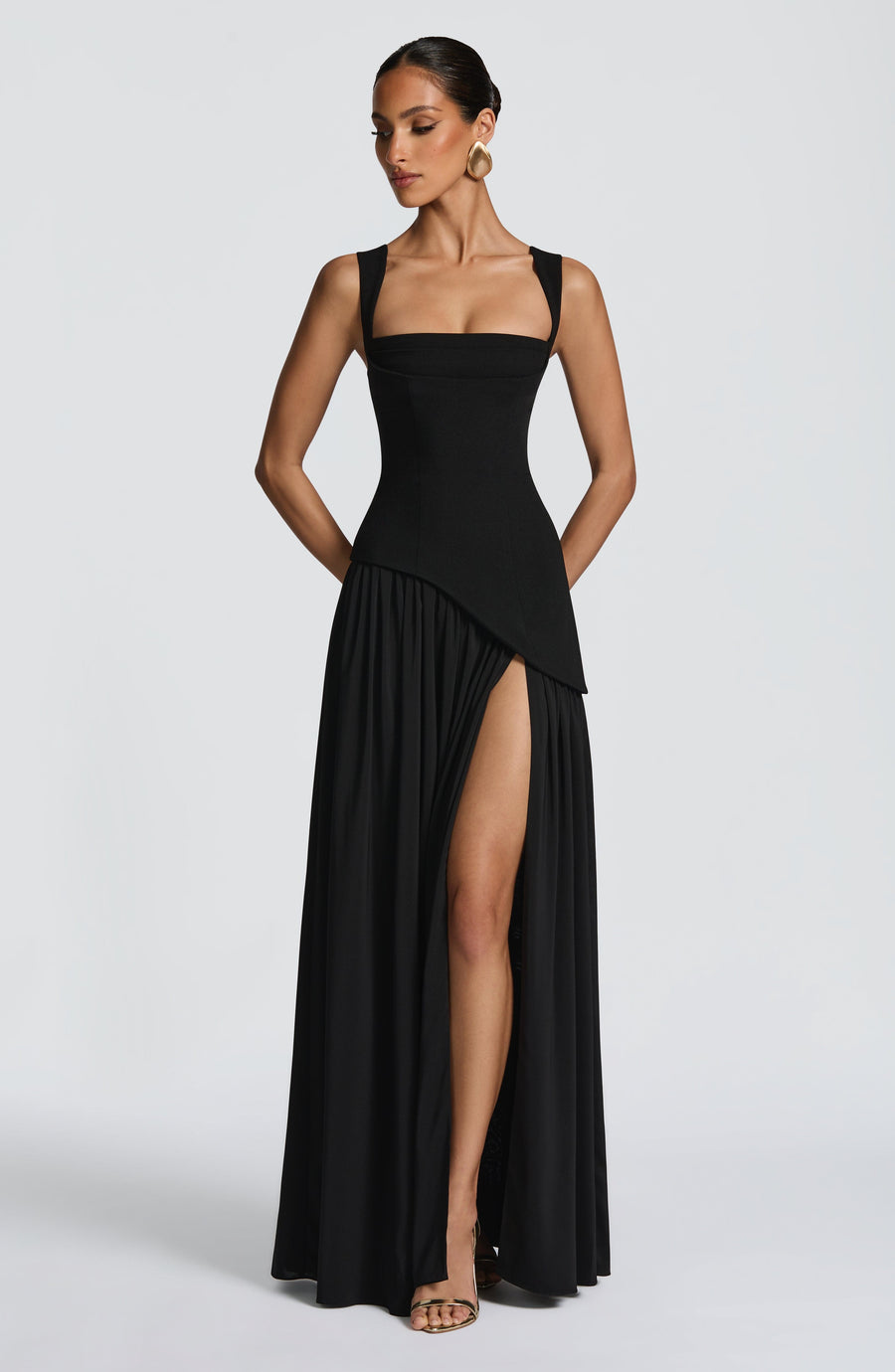 Teresa Maxi Dress – Black