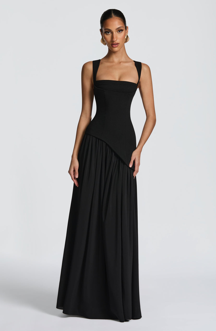 Teresa Maxi Dress – Black