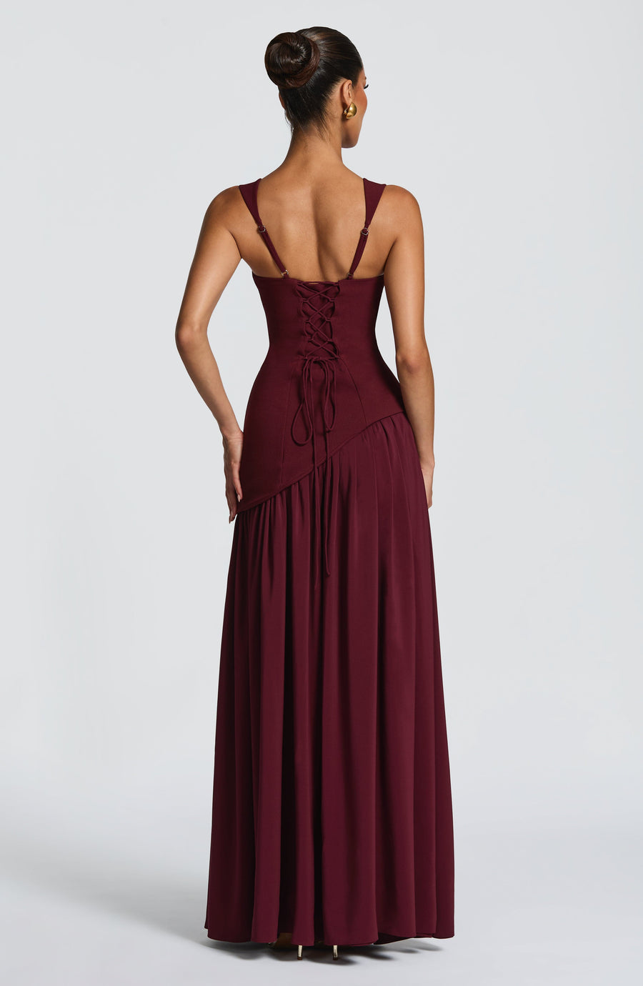 Teresa Maxi Dress – Cherry Lacquer