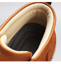 Tundra Trek Leather Hiking Boot in Sienna Brown