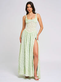 Ulissa | Maxi Dress in Green