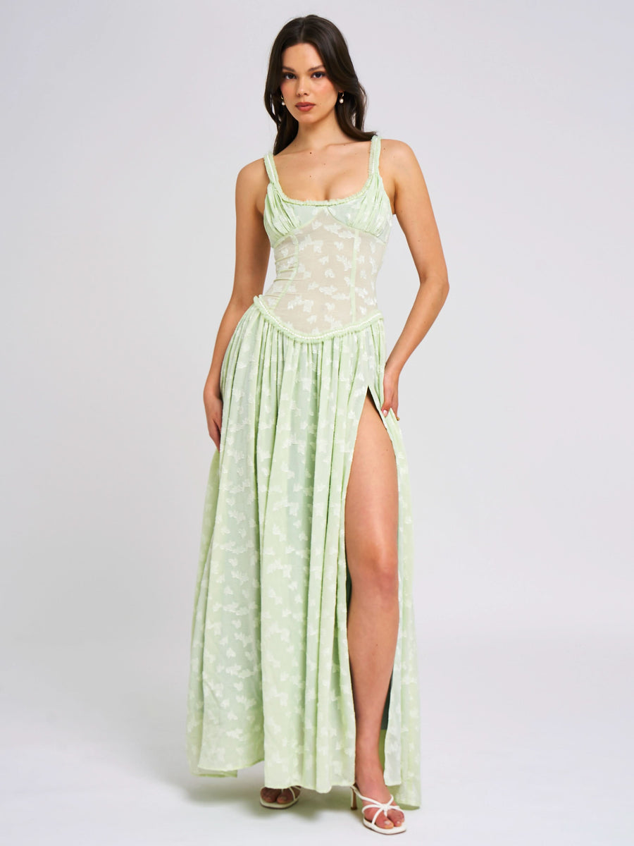 Ulissa | Maxi Dress in Green