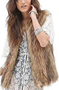 Ulrika Elegant Vest in Beige