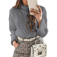 Ulrika Knit Sweater in Grey