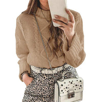 Ulrika Knit Sweater in Khaki