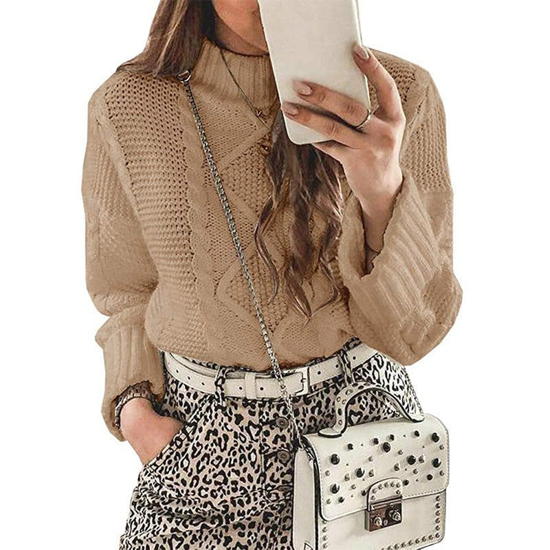 Ulrika Knit Sweater in Khaki