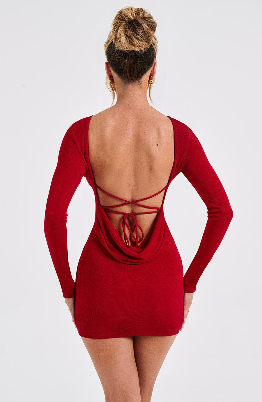 Janice Mini Dress – Red