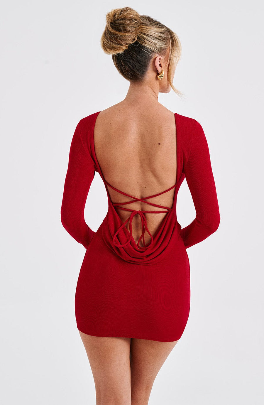Janice Mini Dress – Red