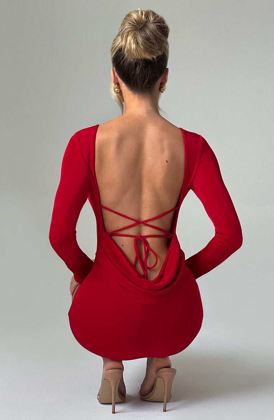 Janice Mini Dress – Red
