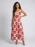 INDIRA | FLORAL MAXI DRESS
