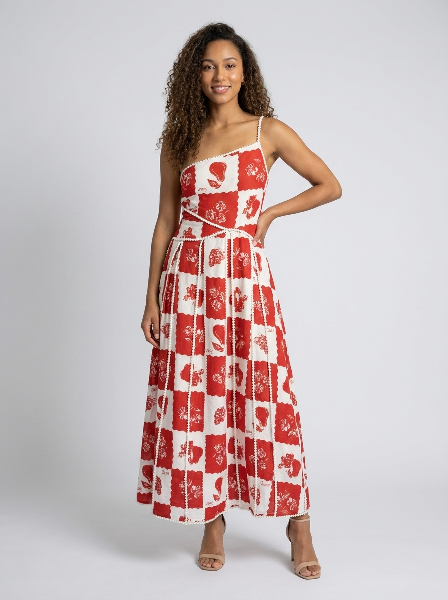 INDIRA | FLORAL MAXI DRESS