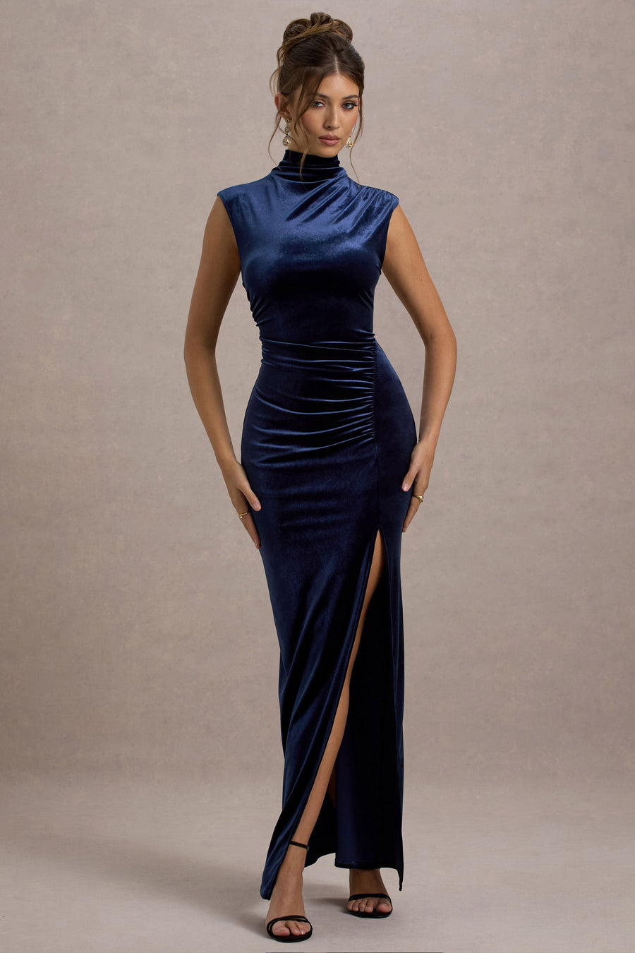 Abilene Velvet Maxi Dress