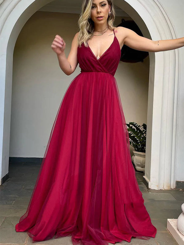 Valentina Tulle Backless Gown