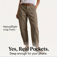 Valdine Women's High Waist Tapered Utility Pants