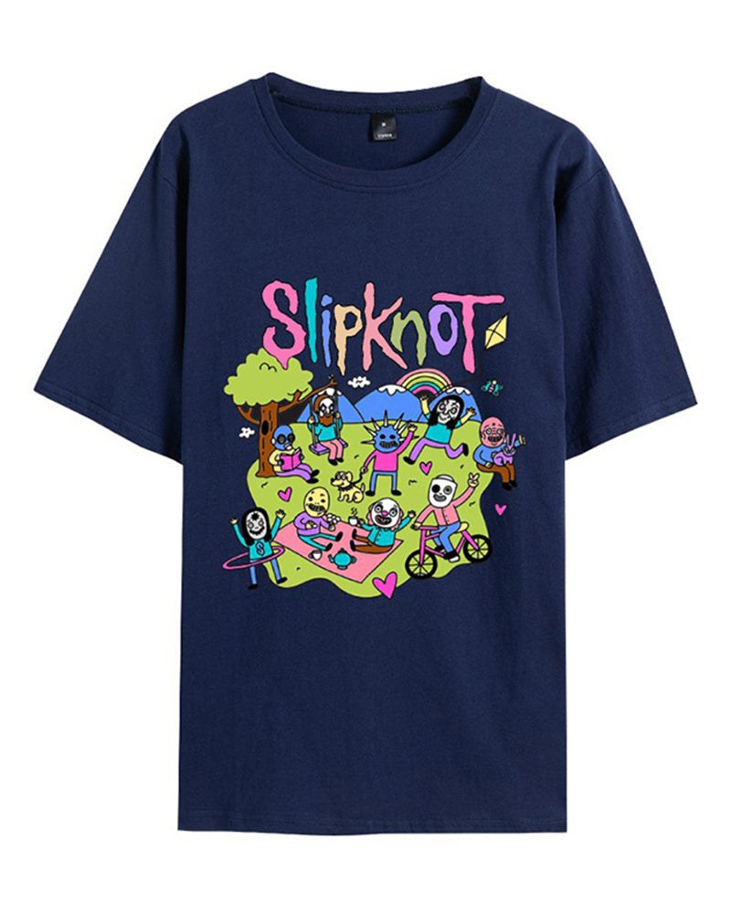 Valentijn T-Shirt in Navy