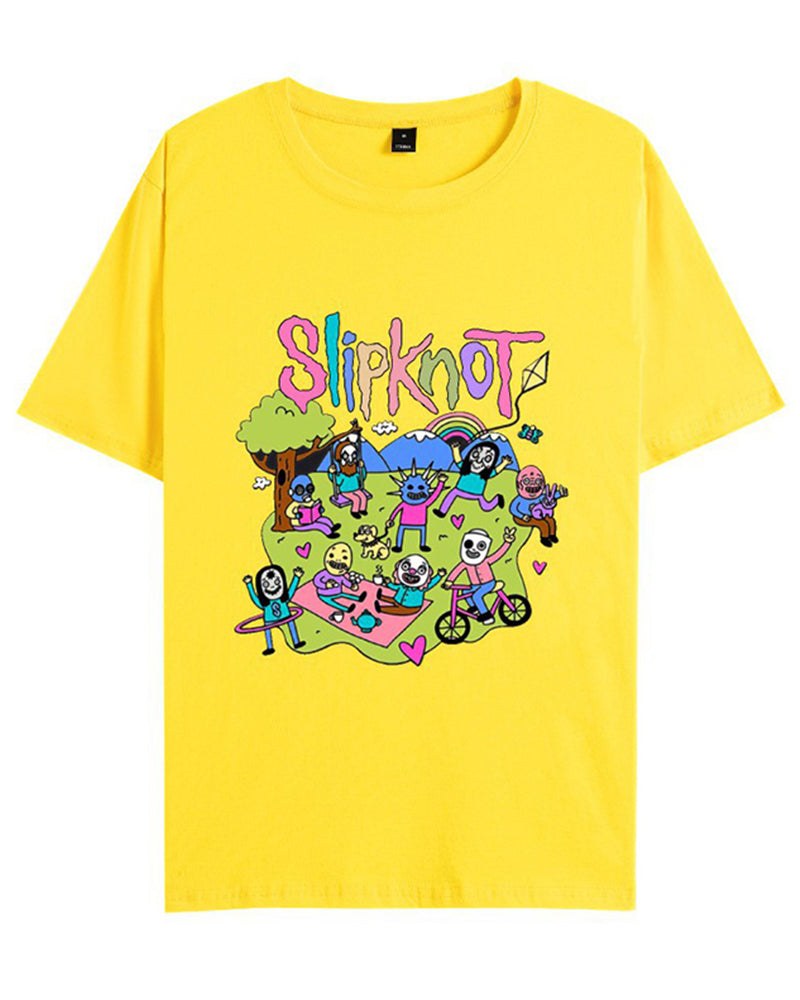 Valentijn T-Shirt in Yellow