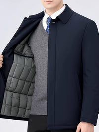 Valentijn Trench Coat in Navy