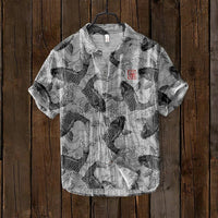 Valentijn Vintage Shirt in Black