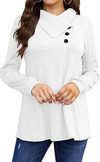 Valentina Casual Top in White