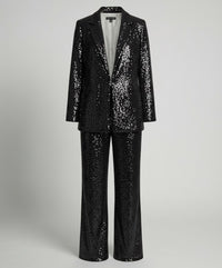 Valentina Elegant Blazer in Black