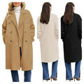 Valeria Elegant Coat with Button Front