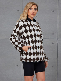 Valeria Quilted Jacket with Pockets in Bildfarbe