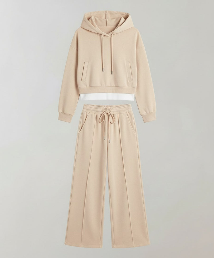 Valeria Suit in Beige