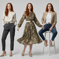 Valora Floral Buckle Belt in Charcoal