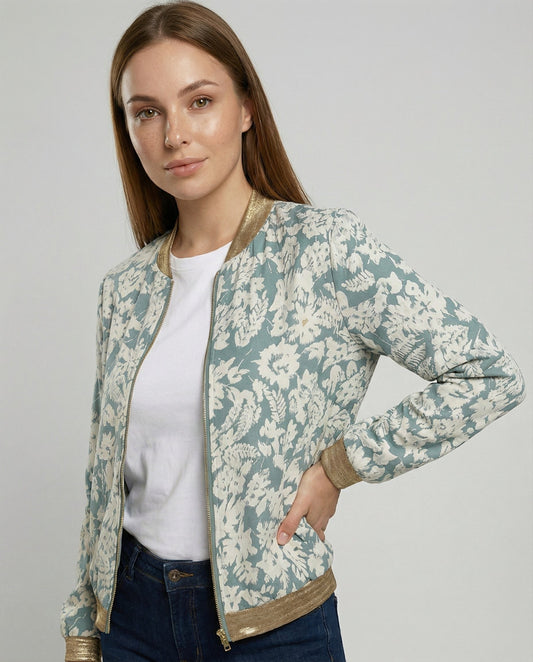 Vanessa Jacket with Floral Print