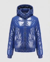 Vanessa Quilted Jacket in Blue