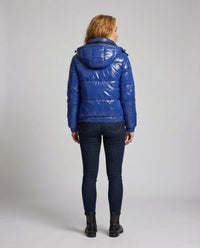 Vanessa Quilted Jacket in Blue