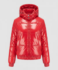 Vanessa Quilted Jacket in Red