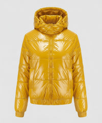 Vanessa Quilted Jacket in Yellow
