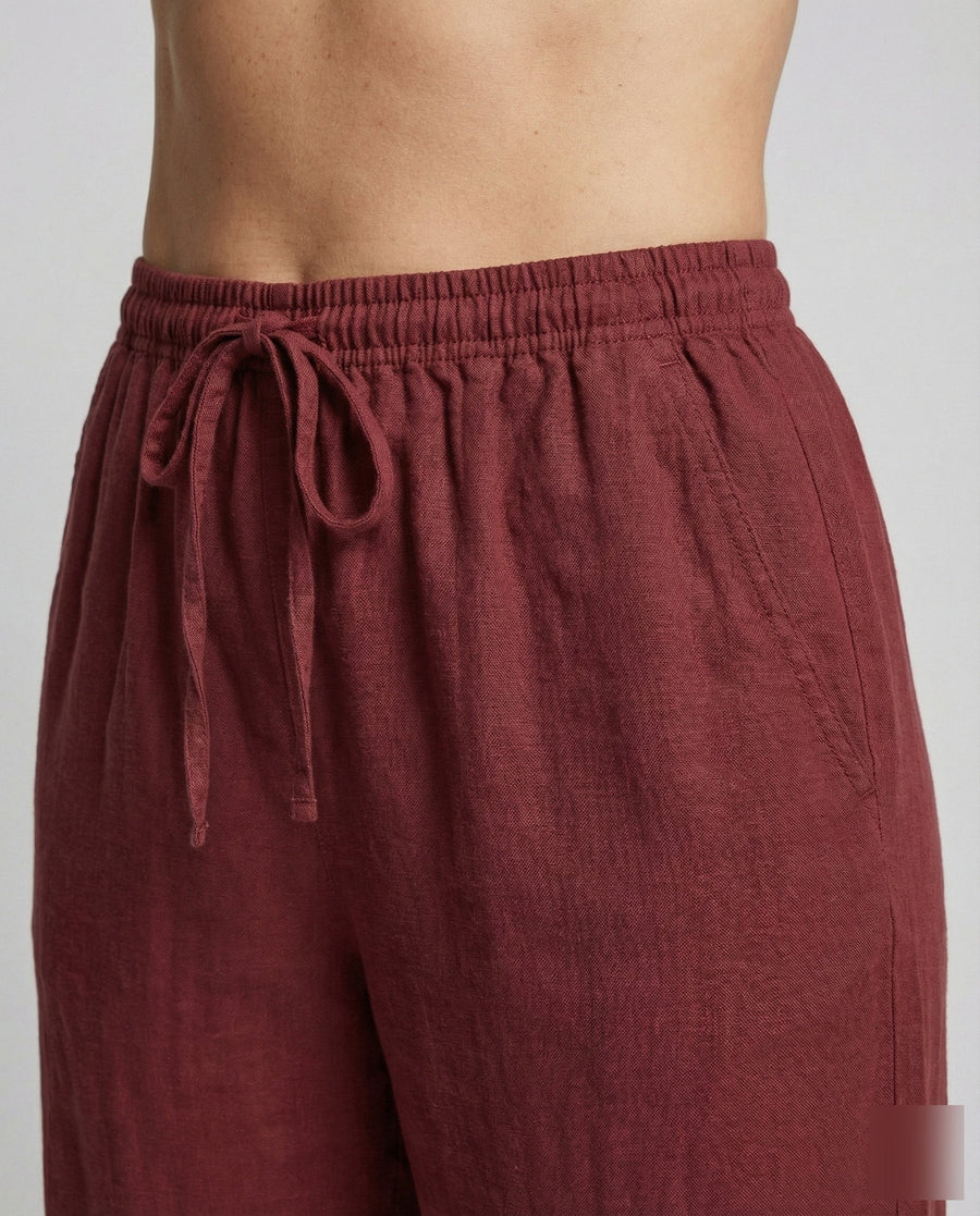 Vanessa Relaxed Linen Trousers