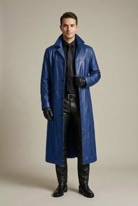 Men's Long Overcoat Relaxed Fit