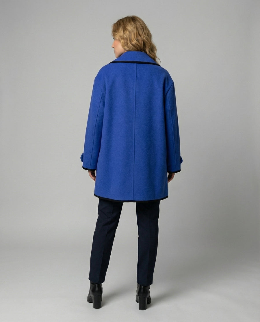 Veda Elegant Jacket in Blue