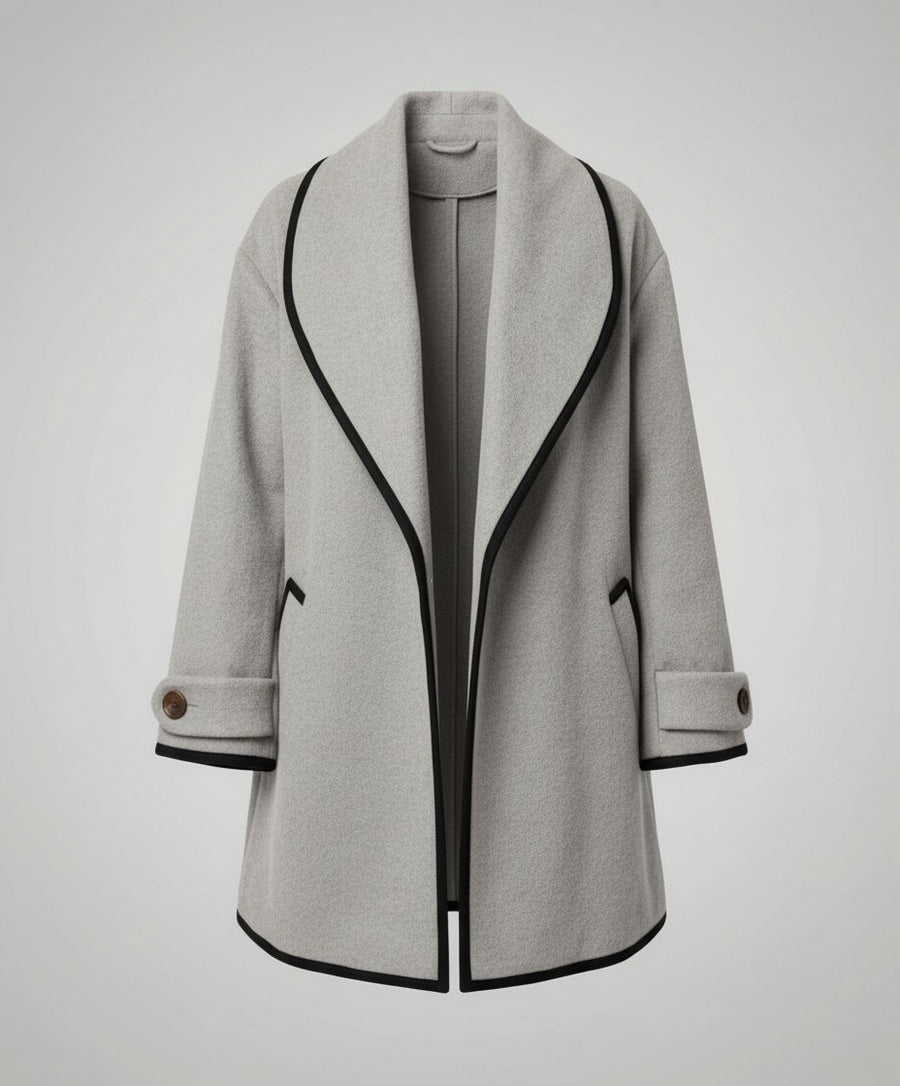 Veda Elegant Jacket in Grey