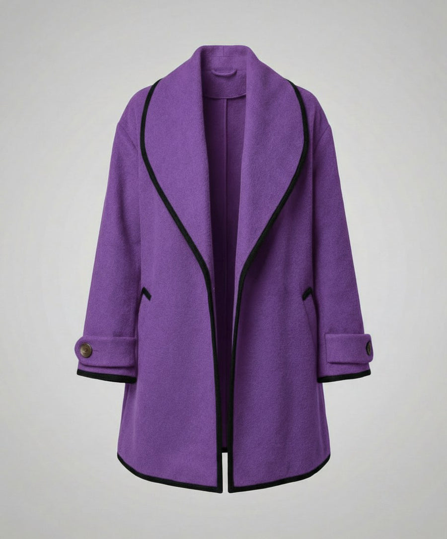 Veda Elegant Jacket in Purple