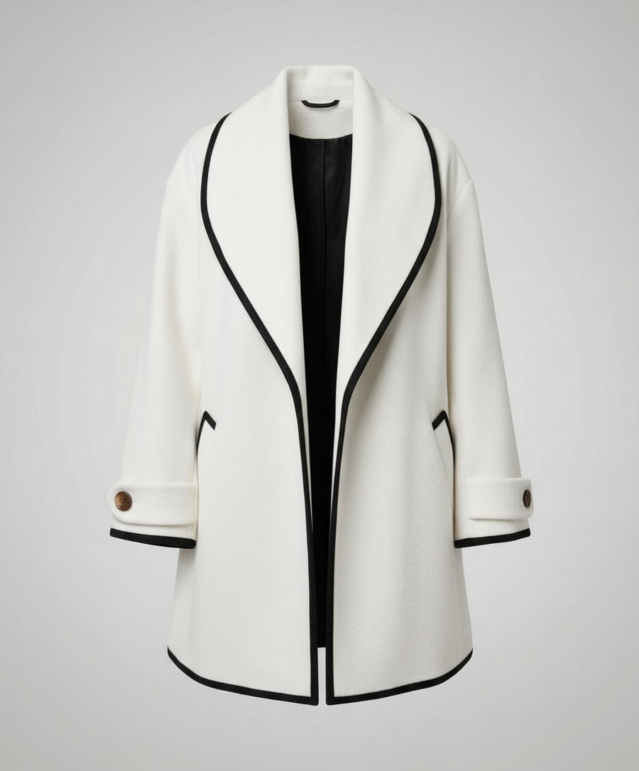 Veda Elegant Jacket in White