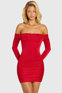 Velmira Women's Off-Shoulder Mini Dress