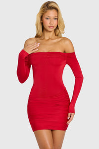 Velmira Women's Off-Shoulder Mini Dress