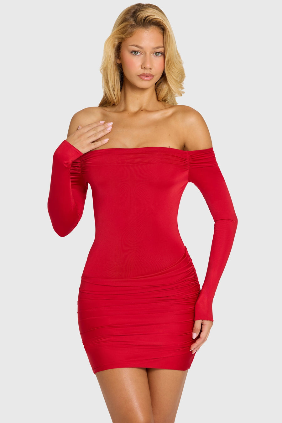 Velmira Women's Off-Shoulder Mini Dress