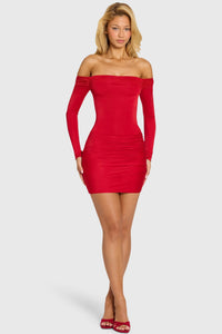 Velmira Women's Off-Shoulder Mini Dress