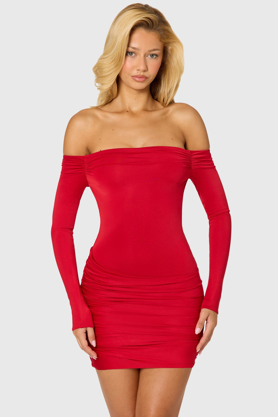 Velmira Women's Off-Shoulder Mini Dress