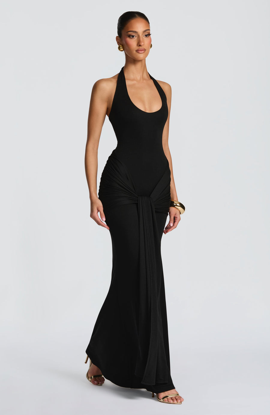 Britta Maxi Dress – Black